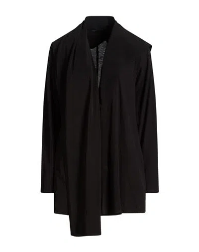 Yohji Yamamoto Woman Jacket Black Size 2 Cotton