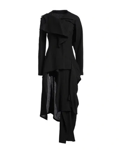Yohji Yamamoto Woman Jacket Black Size 3 Wool
