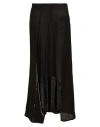 Yohji Yamamoto R Round Hem Skirt In Black