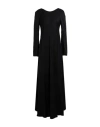 Yohji Yamamoto Woman Midi Dress Black Size 2 Rayon In Black
