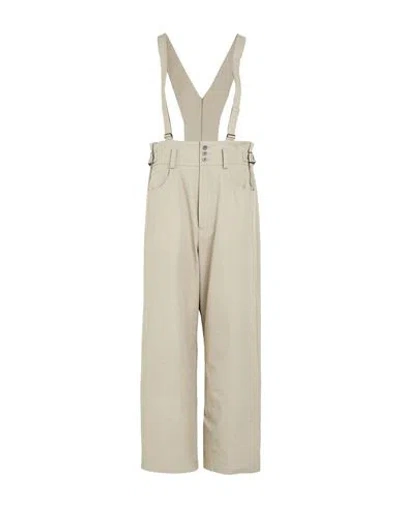 Yohji Yamamoto Woman Overalls Sage Green Size 2 Cotton In Black