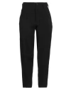Yohji Yamamoto Woman Pants Black Size 3 Linen, Cotton In Black