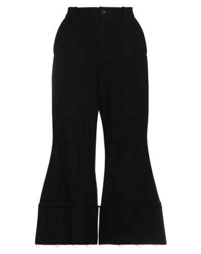 Yohji Yamamoto Woman Pants Black Size 2 Wool, Nylon