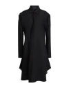 Yohji Yamamoto Woman Shirt Black Size 2 Cotton