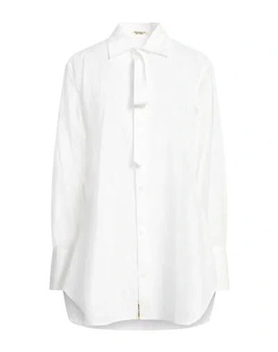 Yohji Yamamoto Woman Shirt White Size 3 Cotton