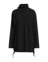 Yohji Yamamoto Woman T-shirt Black Size 2 Cotton In Black