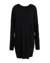 Yohji Yamamoto Woman T-shirt Black Size 2 Cotton, Cupro
