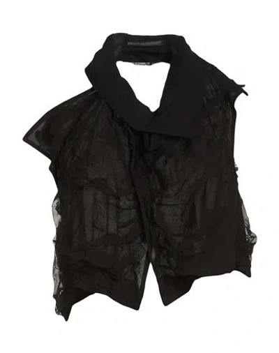 Yohji Yamamoto Woman Top Black Size 2 Silk