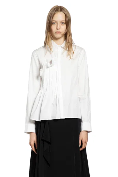 Yohji Yamamoto Woman White Shirts