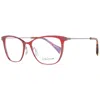 Yohji Yamamoto Red Women Optical Frames In White