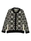 Yohji Yamamoto Wool Cardigan In Black