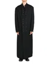 Yohji Yamamoto Ta Long Jacket In Black