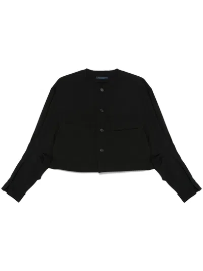 Yohji Yamamoto Wool Jacket In Black