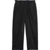 Yohji Yamamoto Wool Jersey Pants In Black