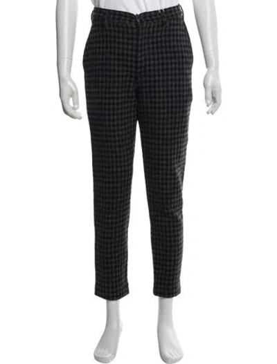 Pre-owned Yohji Yamamoto Wool Skinny Leg Pants W/ Tags In Black