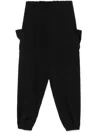 Yohji Yamamoto Wool Trousers In Black