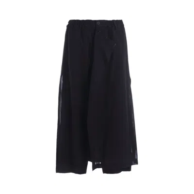 Pre-owned Yohji Yamamoto Wrap Pants 'black' | Women's Size 1
