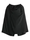 Yohji Yamamoto Black Gabardine Stitch Trousers In Black