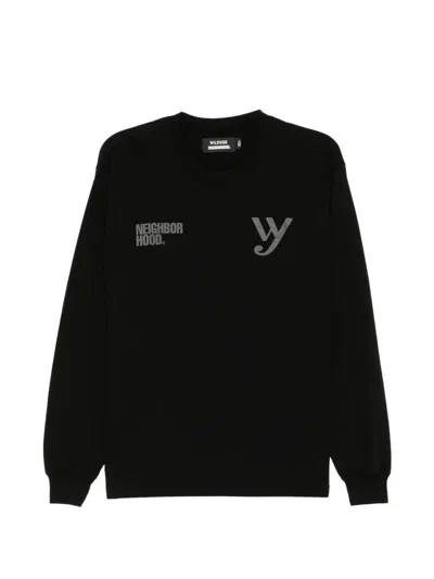 Yohji Yamamoto X Neighborhood Long-sleeved T-shirt In Multi