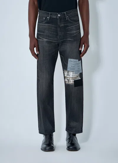 Yohji Yamamoto X Neighborhood Savage Denim Dp Basic Jeans In Multi
