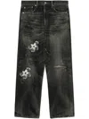 Yohji Yamamoto X Neighborhood Savage Denim Dp Basic Pants In Black