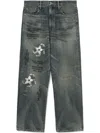 Yohji Yamamoto X Neighborhood Savage Denim Dp Basic Pants In Blue