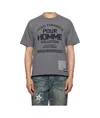 Yohji Yamamoto Gray Neighborhood Edition Ss Tee-2 T-shirt In Gray