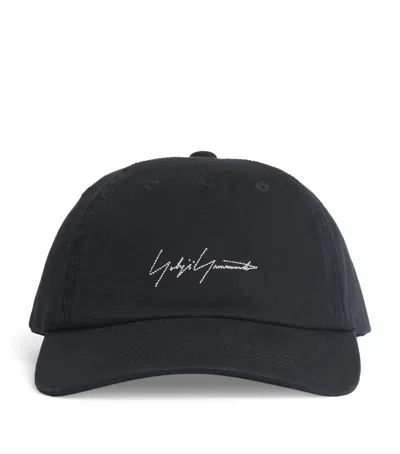 Yohji Yamamoto X Y-3 Kuro Dad Baseball Cap In Black