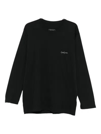 Yohji Yamamoto X Y-3 Long-sleeve T-shirt In Black