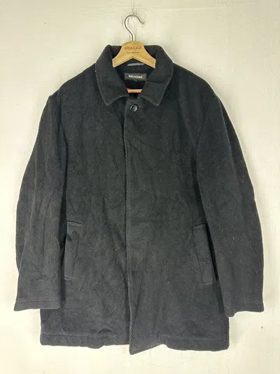 Pre-owned Yohji Yamamoto X Ys Ined Homme By Yohji Yamamoto Wool Coat Jacket In Black