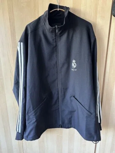 Pre-owned Yohji Yamamoto Y-3 Y3  Real Madrid Originals Jacke Schwarz M Neu Mit Etikett