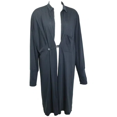 Pre-owned Yohji Yamamoto Y's By  Black Long Cotton Coat