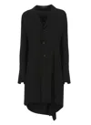 Yohji Yamamoto Ny Typewriter Work Shirt Jacket In Black