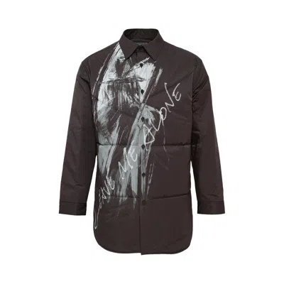 Pre-owned Yohji Yamamoto Y Letter Padded Blouse 'black' | Men's Size 4