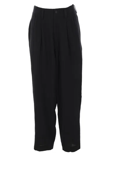 Yohji Yamamoto Y's Trousers In Black