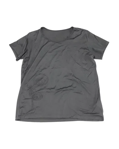 Yohji Yamamoto Y's  Embroidered Top In Green Cotton