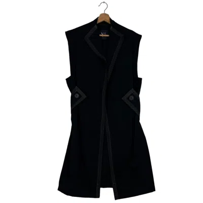 Pre-owned Yohji Yamamoto Y's  Oversized Tank Top Vest In Black