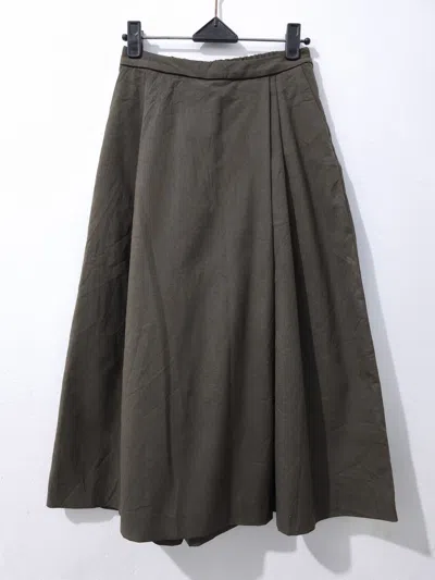 Pre-owned Yohji Yamamoto Ys For Living Hakama Pants In Green