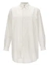 YOHJI YAMAMOTO Z-STANDARD BIG CHAIN STITCH SHIRT, BLOUSE WHITE