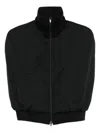 Yohji Yamamoto Zipped Jacket In Black