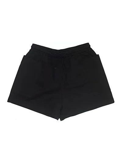 Pre-owned Yoins Athletic Shorts In Black