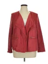 Yoins Blazer Jacket In Red