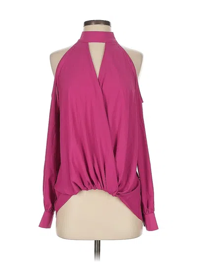 Pre-owned Yoins Sleeveless Blouse In Pink