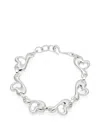Yoj Agapi Heart-link Bracelet In Pattern