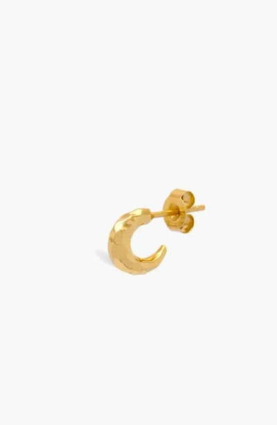 Yoj Alto Single Hoop In Gold