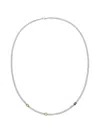 Yoj Curb Chain Necklace In Red