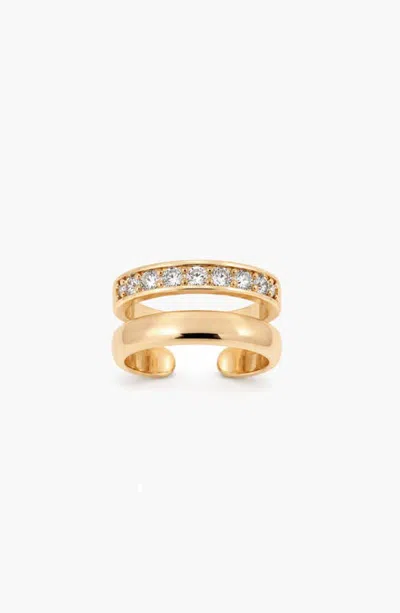 Yoj Dante Pave Ring In Gold