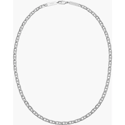 Yoj Figaro Cut Chain In Silver