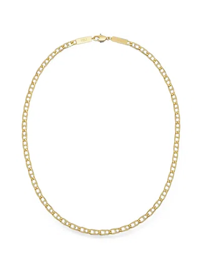 Yoj Figaro-cut Chain Necklace In Gold
