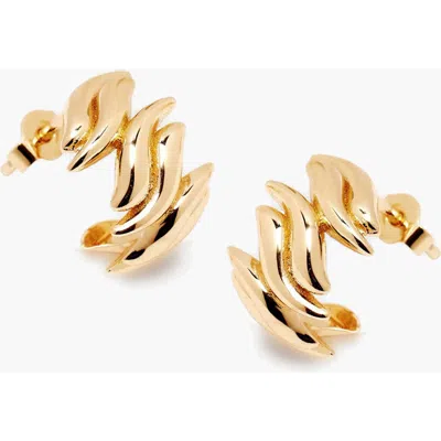 Yoj Lifter Mini Earrings In Gold